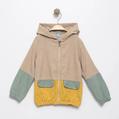 ERKEK RENKLİ ŞÖNİL HIRKA 2-5 YAŞ