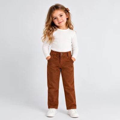 KIZ GENİŞ PAÇA PANTOLON 4-7 YAŞ